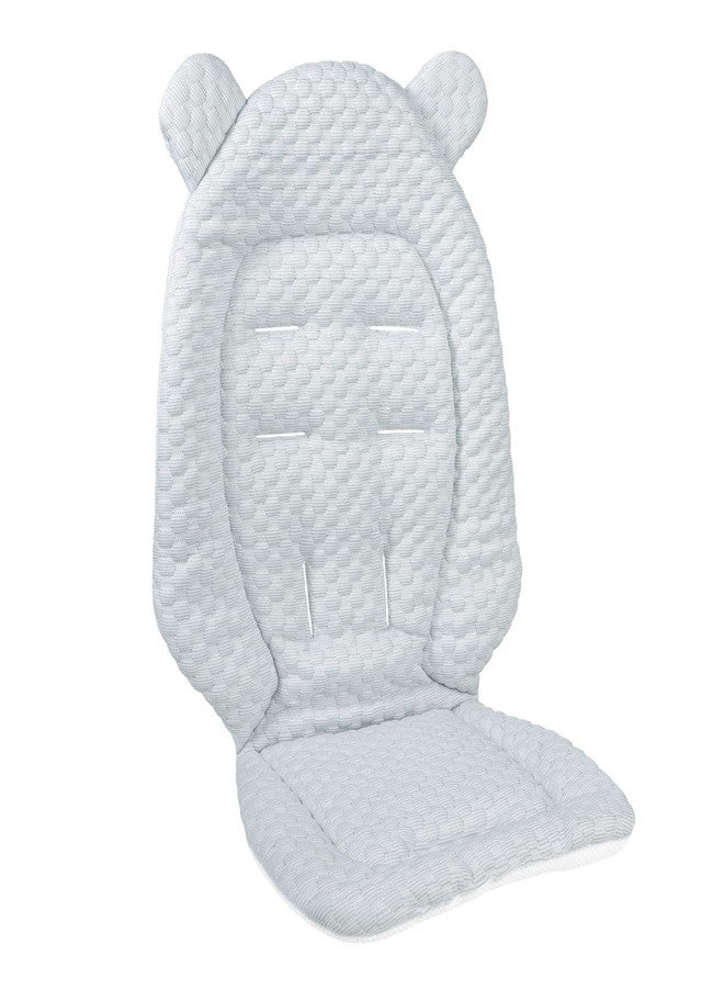 IBLUELOVER Stroller Seat Liner Universal Reversible Pram Pushchair Cushion Pad Breathable Kids Car Seat Mat Washable Baby Stroller Accessory - Image 3